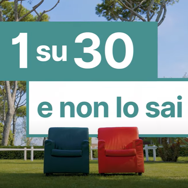 Campagna sulla fibrosi cistica “Uno su 30 e non lo sai”